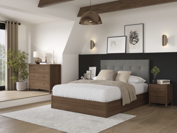Corrigan Buttoned Ottoman Bed Frame second priority image