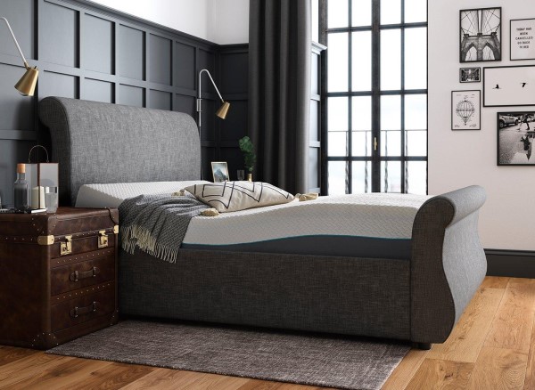 Buy Detroit Sleepmotion Adjustable Upholstered Bed Frame Today With Free Delivery