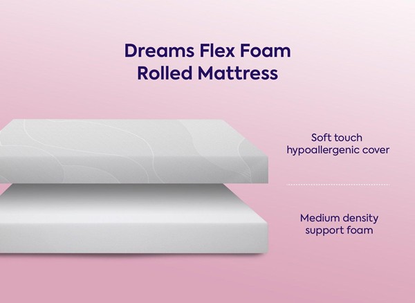 Dreams Flex Foam Rolled Mattress second priority image