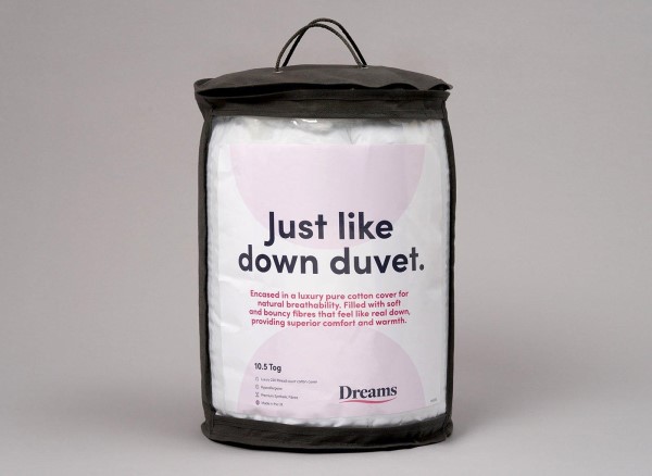 Dreams Just Like Down 105 Tog Duvet third priority image