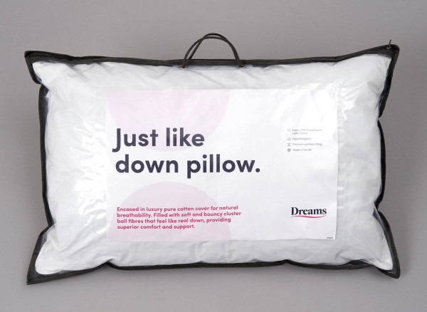 Buy Dreams Just Like Down Pillow Today With Free Delivery