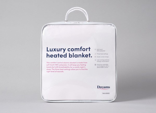 Buy Dreams Luxury Comfort Heated Blanket Today With Free Delivery