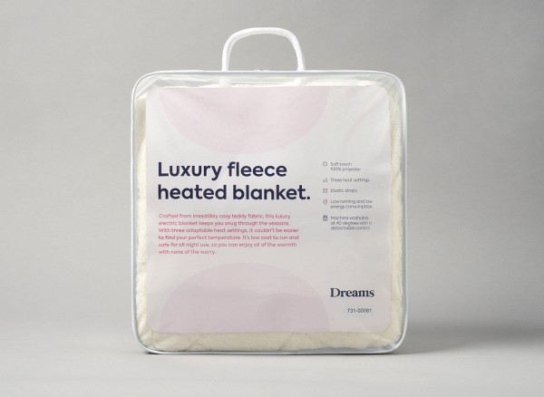 Buy Dreams Luxury Fleece Heated Blanket Today With Free Delivery
