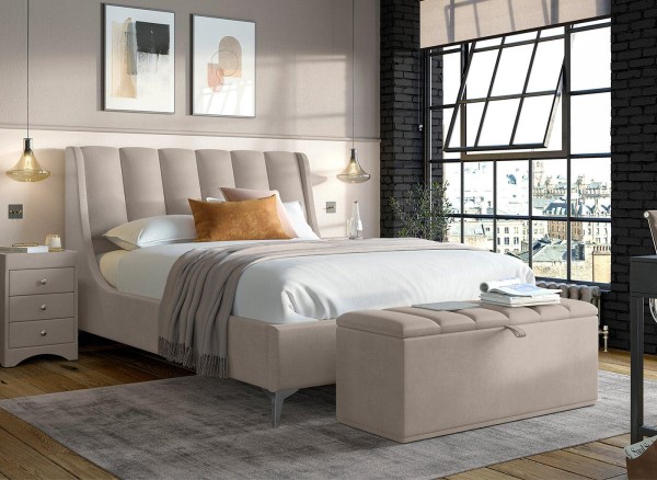 Enzo Upholstered Ottoman Bed Frame second priority image