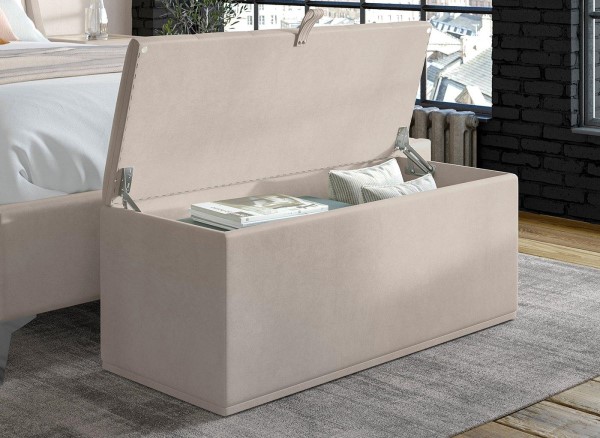 Enzo Velvet-Finish Blanket Box third priority image