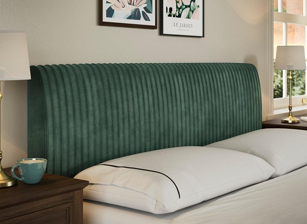 Estella Velvet-Finish Bed Frame third priority image