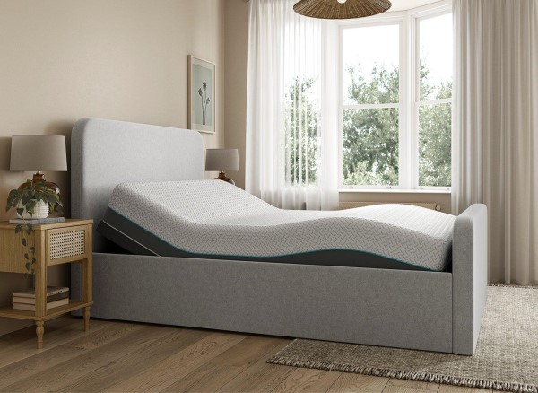 Buy House Beautiful Margot Sleepmotion Adjustable Bouclé Bed Frame Today With Free Delivery