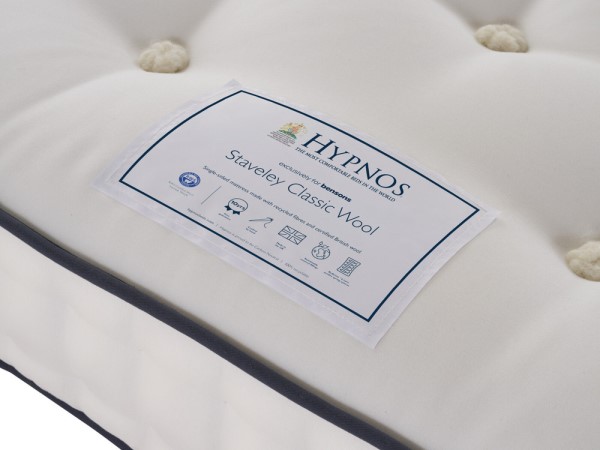 Hypnos Staveley Classic Wool Mattress second priority image