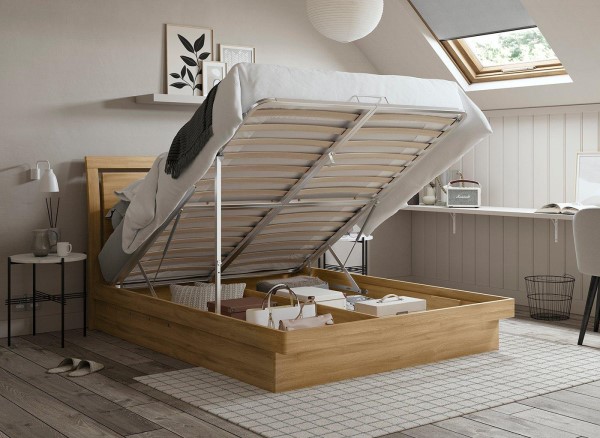 Isabella Platform Ottoman Bed Frame third priority image