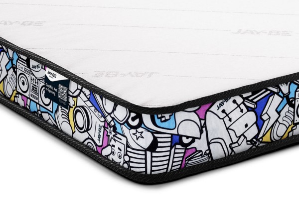 Buy Jay-Be Graffiti Art E-Sprung Mattress Today With Free Delivery