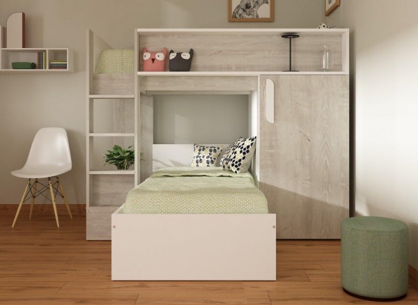 Jenna Kids Wooden Multiway Bunk Bed third priority image