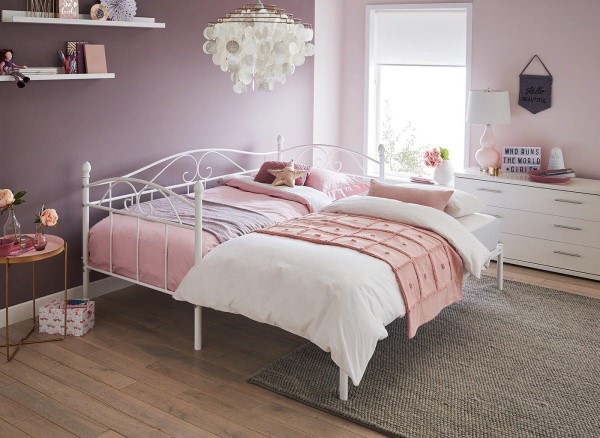 Kylie Metal Day Bed with Pull Out third priority image