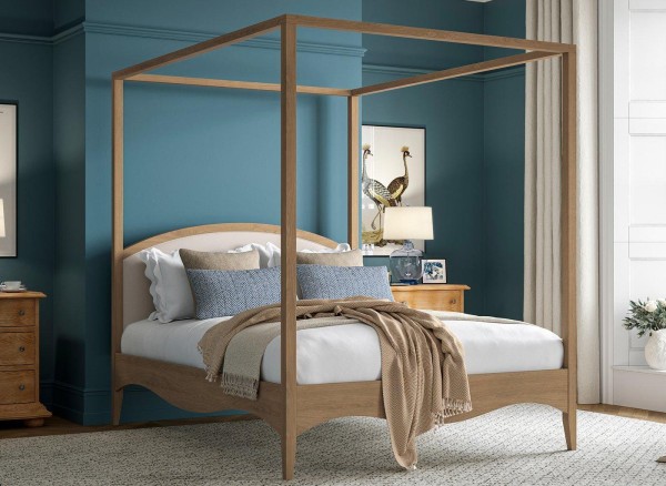 Buy Louis Four Poster Wooden Bed Frame Today With Free Delivery