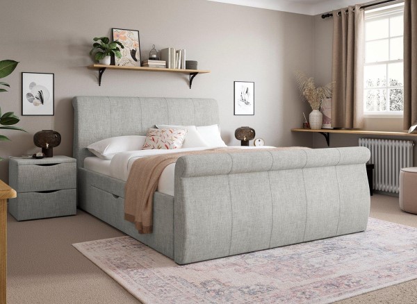 Lucia Upholstered Bed Frame second priority image