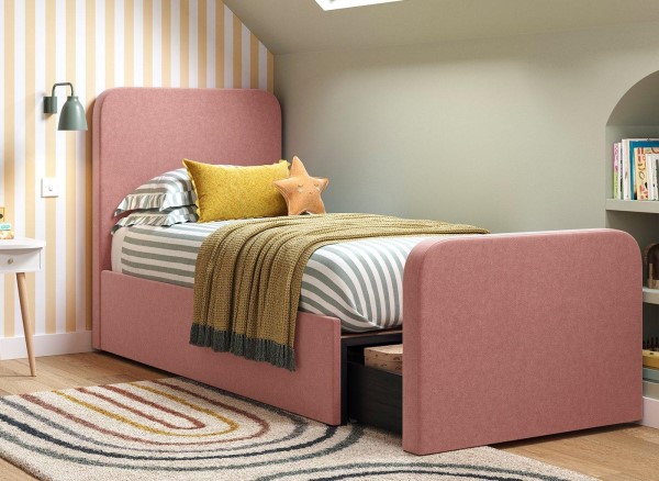 Margot Kids Upholstered Bed Frame with Storage third priority image