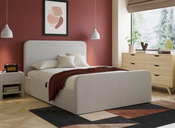 Margot Ottoman Bouclé Bed Frame second priority image