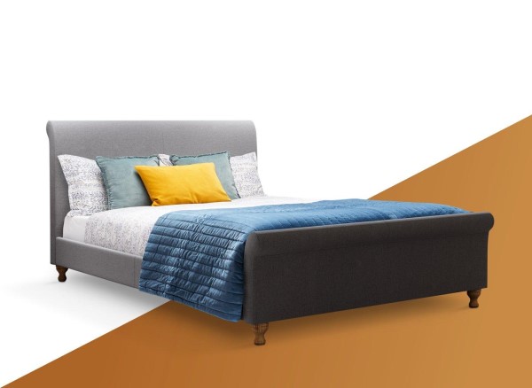 Marley Upholstered Low Rise Bed Frame third priority image