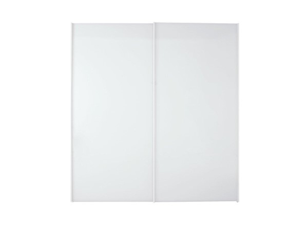 Buy Memphis 2-Door Sliding Wardrobe - White - Medium Today With Free Delivery