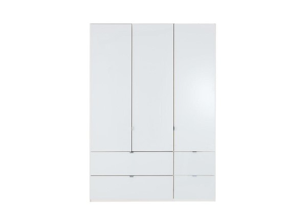 Buy Memphis 3-Door Combi Wardrobe - White Today With Free Delivery
