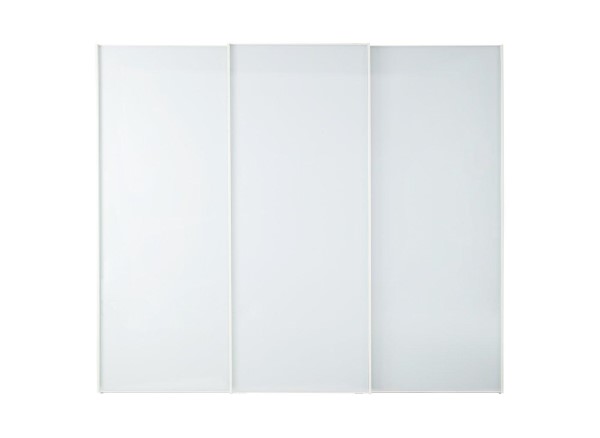 Buy Memphis 3-Door Sliding Wardrobe - White - Extra Large Today With Free Delivery