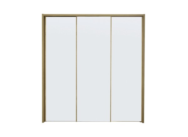 Buy Minsk 3-Door Sliding Wardrobe - Oak & White Today With Free Delivery