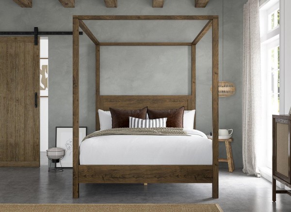 Monet Four Poster Wooden Bed Frame third priority image