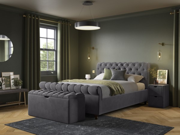 Buy Penelope Upholstered Ottoman Bed Frame Today With Free Delivery