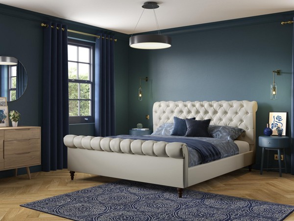 Penelope Upholstered Sleigh Bed Frame alternate view