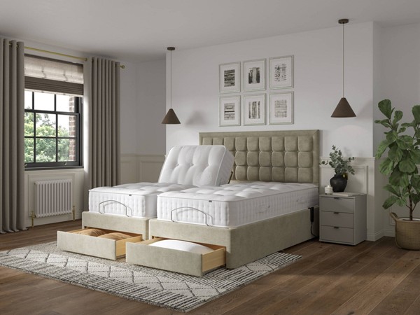 Postureflex 1000 Pocket Natural Divan Bed Set alternate view
