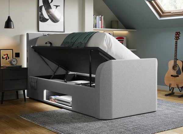 Quantum Single Ottoman Gaming TV Bed Frame third priority image