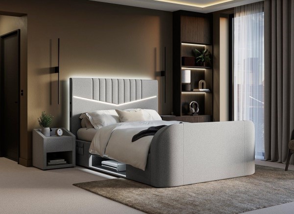 Quantum Upholstered Ottoman TV Bed Frame third priority image