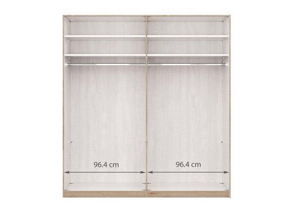 Roberts Medium 2-Door Wardrobe alternate view