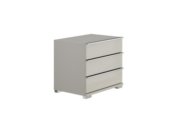 Sicily 3 Drawer Bedside Table alternate view