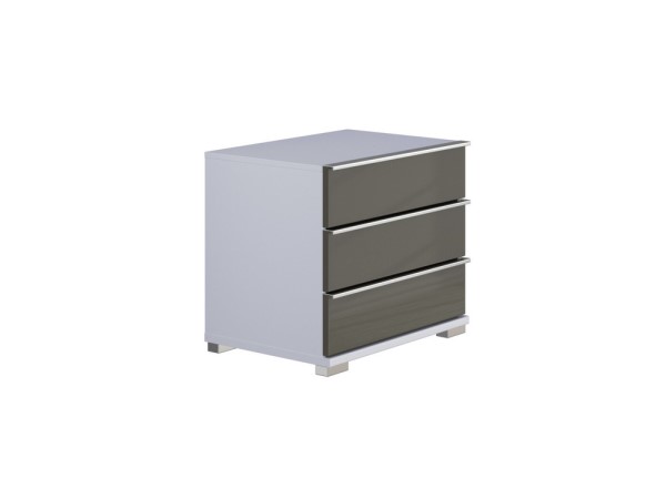 Sicily 3 Drawer Bedside Table alternate view