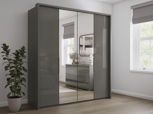 Sicily 4 Door Bi-Fold Wardrobe alternate view