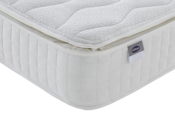 Silent night pillow top on sale mattress