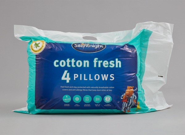 Buy Silentnight So Cotton Fresh Pillow 4-Pack Today With Free Delivery