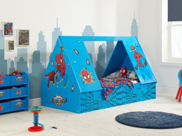 Buy Spider-man Tent Bed Frame Today With Free Delivery