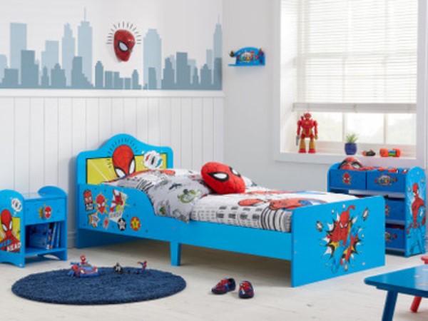 Buy Spider-man Wooden Bed Frame Today With Free Delivery