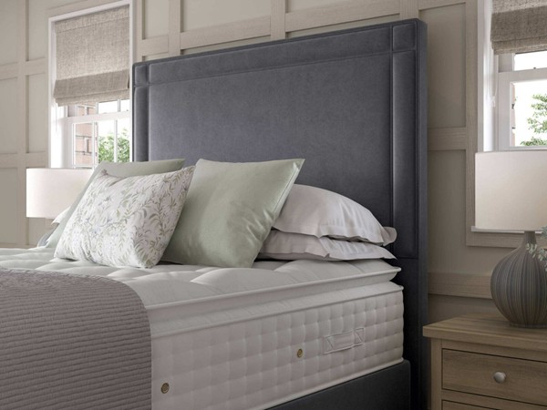 Staples and Co Buckingham Piped Floorstanding Headboard alternate view