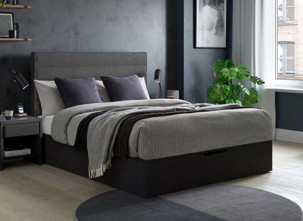 Sutton Upholstered Ottoman Bed Frame third priority image
