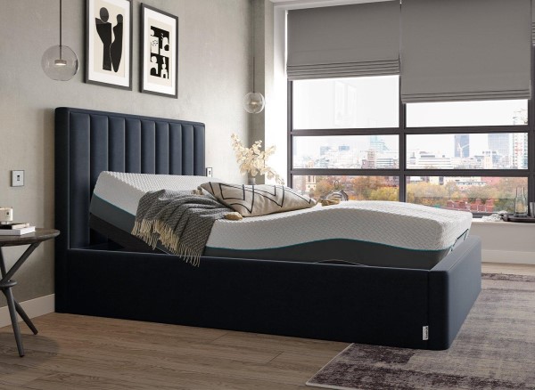 Buy TEMPUR Duke Sleepmotion Adjustable Velvet-Finish Bed Frame Today With Free Delivery