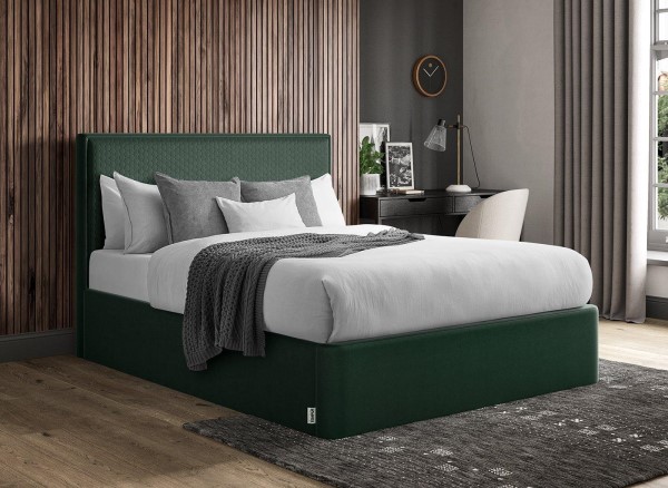 Buy TEMPUR® Reign Velvet-Finish Ottoman Bed Frame Today With Free Delivery