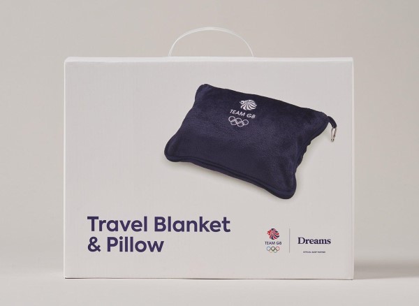 Buy Team GB Travel Blanket & Pillow Today With Free Delivery
