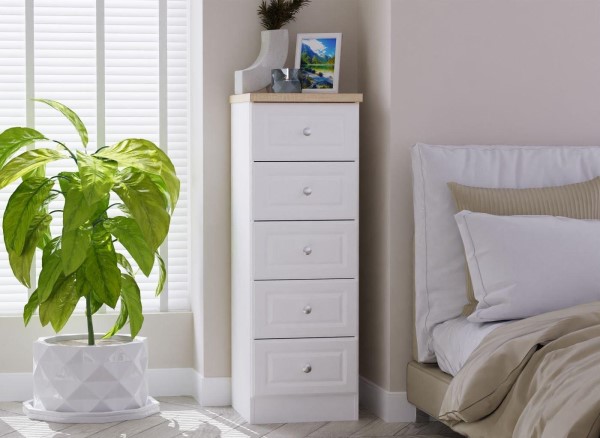 Texas 5-Drawer Tallboy Chest of Drawers alternate view