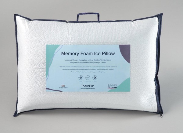 Buy TheraPur® Memory Foam Ice Pillow Today With Free Delivery