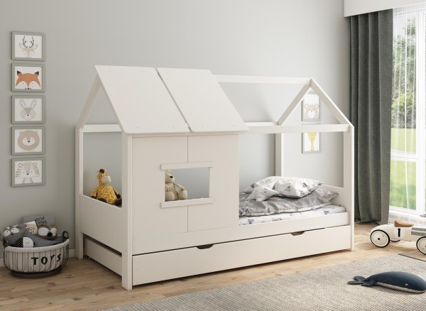 White Playhouse Bed second priority image
