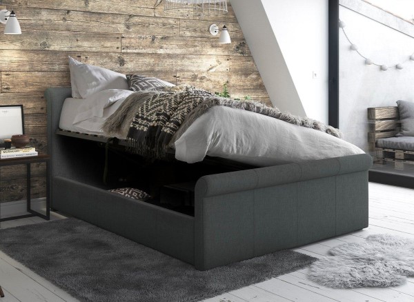 Buy Wilson Upholstered Ottoman Bed Frame Today With Free Delivery