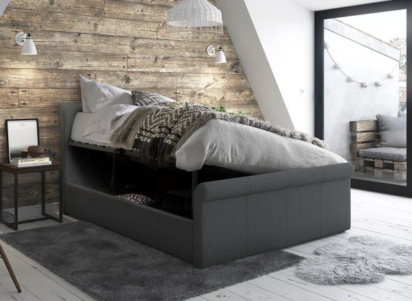 Buy Wilson Upholstered Ottoman Bed Frame Today With Free Delivery