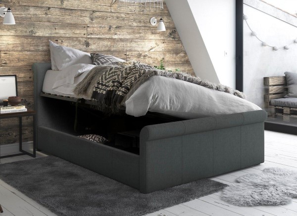 Wilson Upholstered Ottoman Bed Frame third priority image